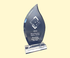 Transking Wins 2018 Best Practice Safety Award