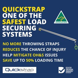 Quickstrap one of the safest Load Securing systems