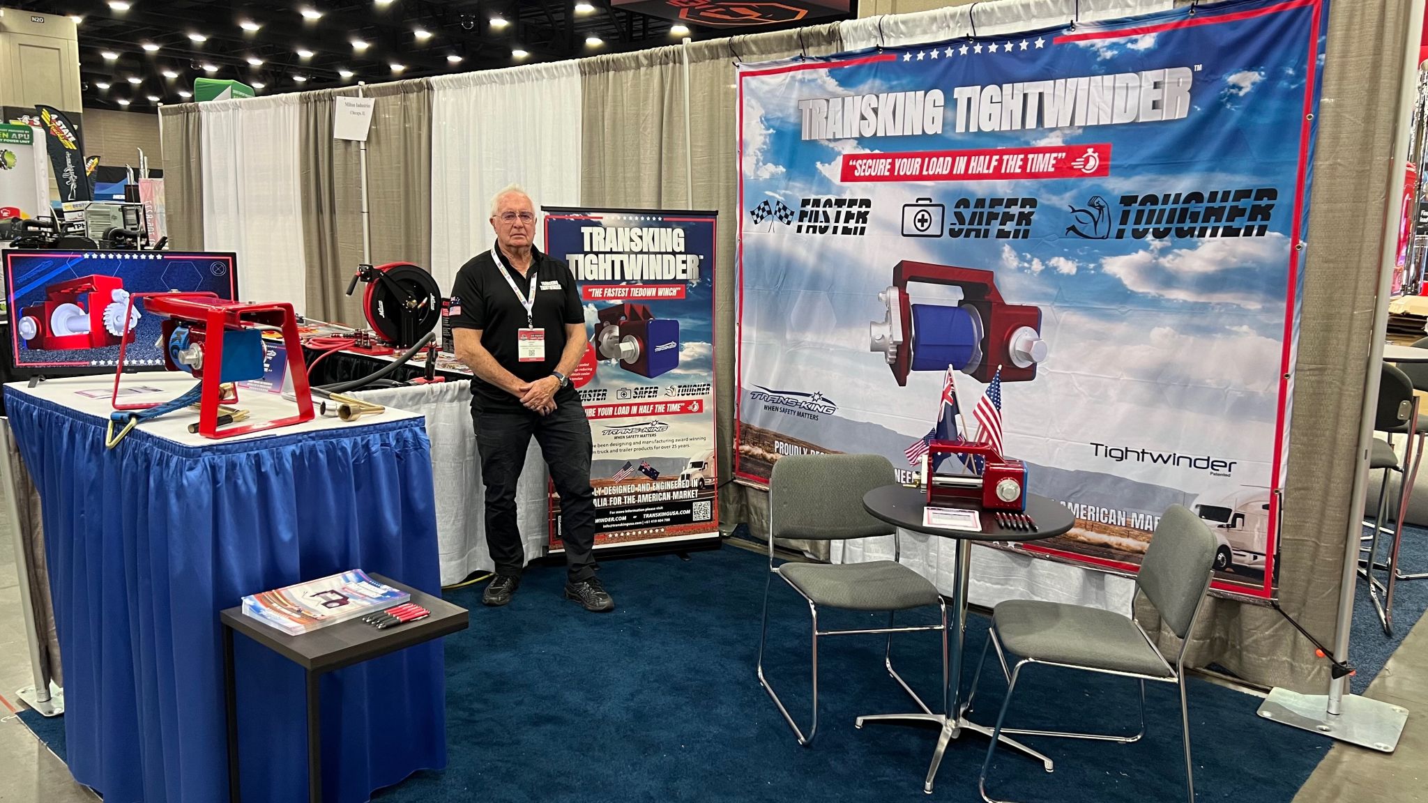 Lindsay King at The 20204 Mid-America Trucking Show